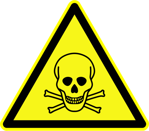 Upozornění: toxické materiály